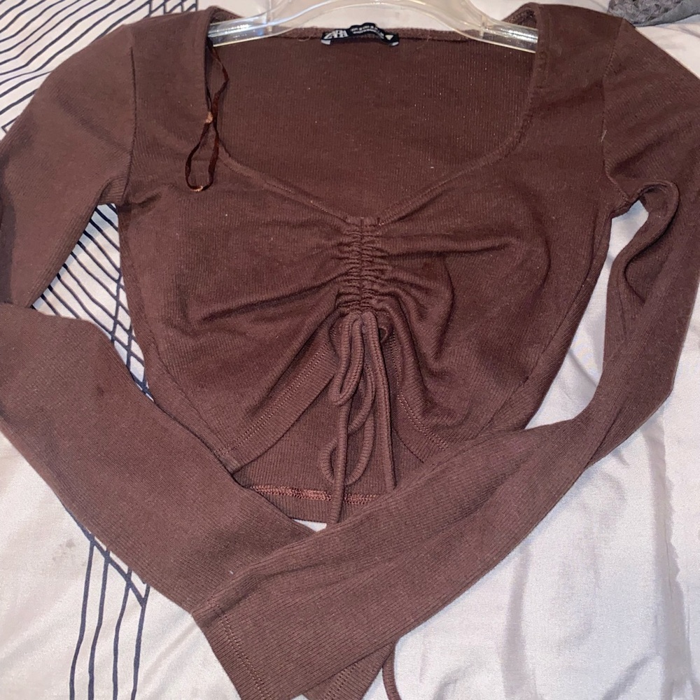 ZARA CUTE FASHION CROP TOP